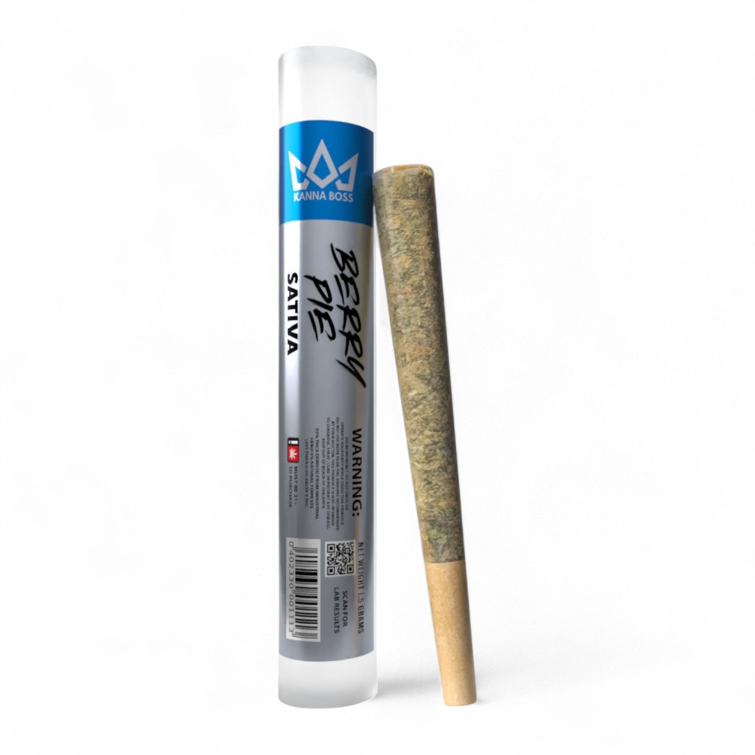 1.5 GRAM PRE-ROLL BERRY PIE THC-A