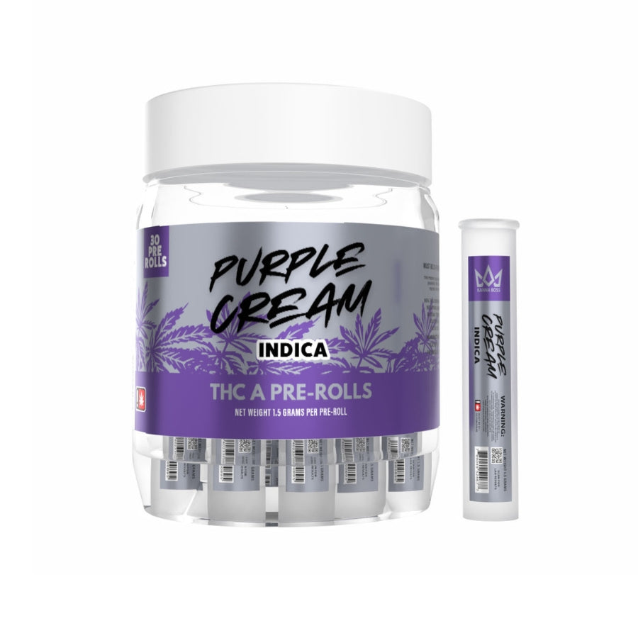 1.5 GRAM PRE-ROLL PURPLE CREAM THC-A