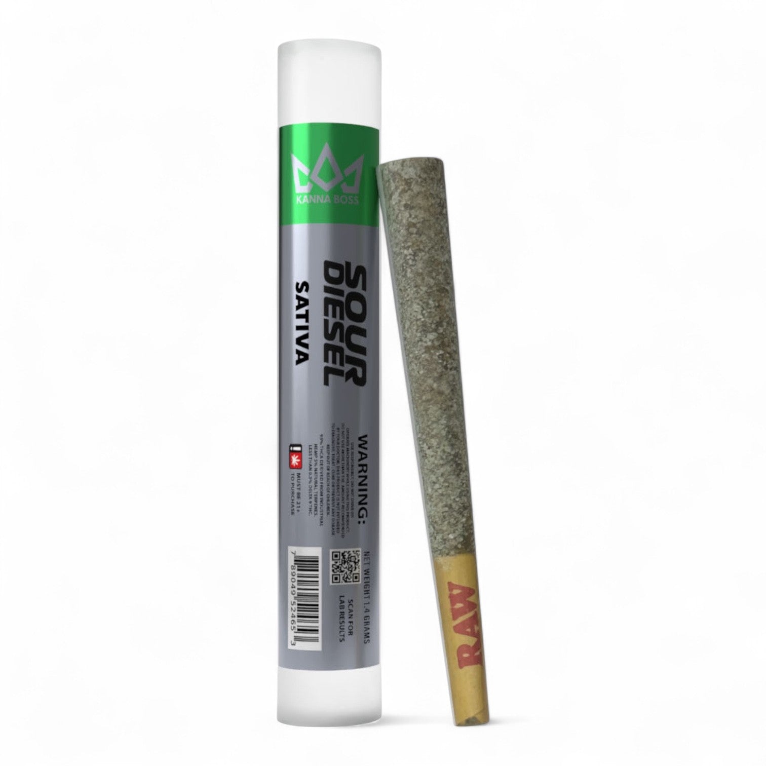 1.5 GRAM PRE-ROLL SOUR DIESEL THC-A