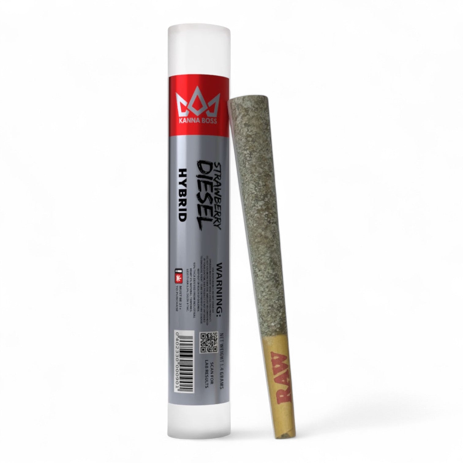 1.5 GRAM PRE-ROLL STRAWBERRY DIESEL THC-A
